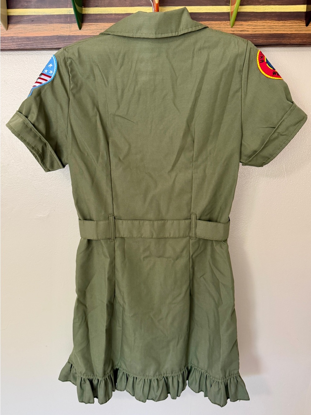 🇺🇸🫡Women’s Top Gun Costume Flight Dress Leg Avenue - Picture 4 of 13